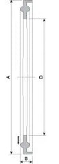 GASKET D DN150 FPM