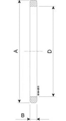 SEAL RING 101.6 PTFE