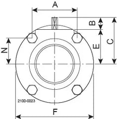 LKB-F DIN W/W DN25 EPDM 304L